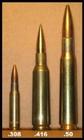 .416 Barrett compared to .308 and .50 BMG