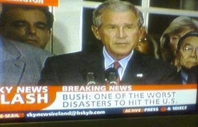 Bush: One of the worse disasters to hit the U.S.