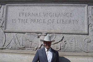 Eternal vigilence is the price of liberty