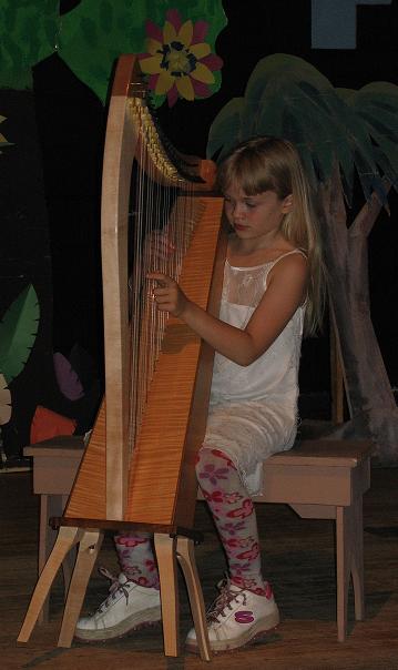 Ode to Joy on the Harp