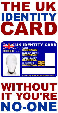The UK Identity Card: Without it you're no-one