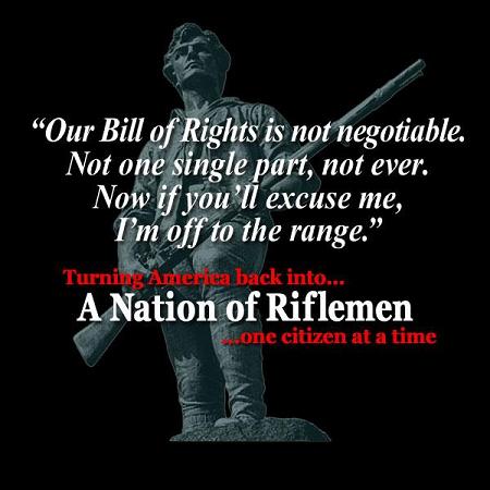 Kim du Toit's Nation of Riflemen t-shirt