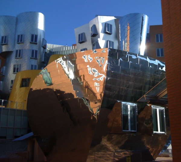 Back of Stata Center