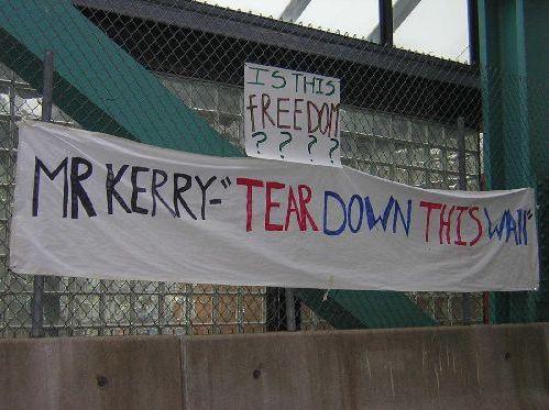 Mr. Kerry, tear down this wall